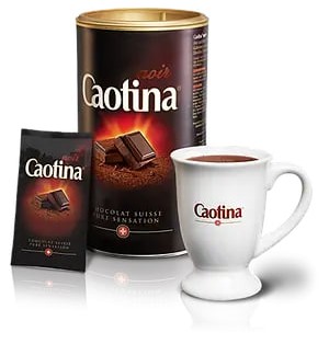 Какао CAOTINA чорний шоколад